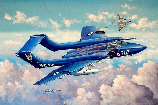 [TRUMPETER 5808  ] TRUMPETER 5808  1/48 de Havilland DH 110 Sea Vixen Faw. 2 