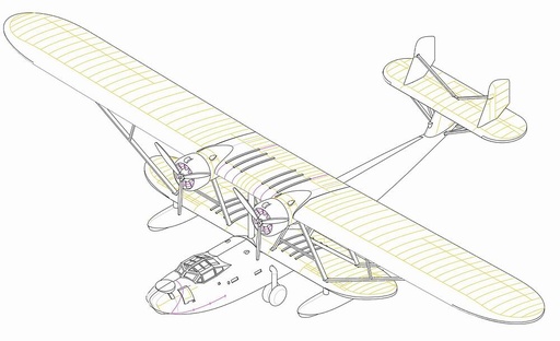 [TRUMPETER 6285  ] TRUMPETER 6285  1/350 Consolidated P2Y Catalina 