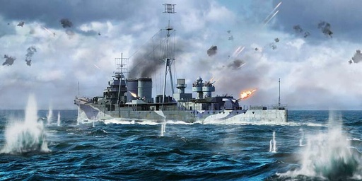 [TRUMPETER 6742  ] TRUMPETER 6742  1/700 HMS Colombo 