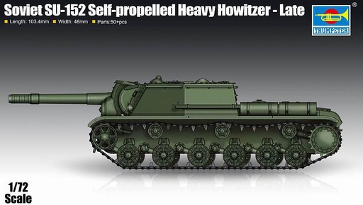 [TRUMPETER 7130  ] TRUMPETER 7130  1/72 SU-152, version tardive 