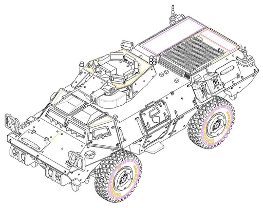 [TRUMPETER 7131  ] TRUMPETER 7131  1/72 M1117 ASV 