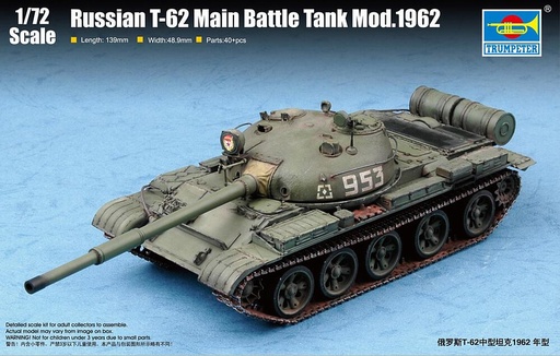 [TRUMPETER 7146  ] TRUMPETER 7146  1/72 T-62, modèle 1962 