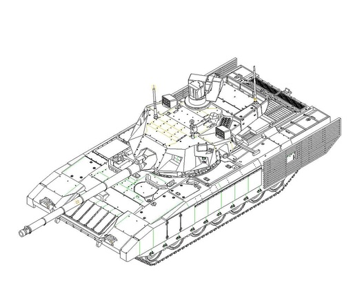 [TRUMPETER 7181  ] TRUMPETER 7181  1/72 T-14 Armata MBT 