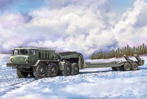 [TRUMPETER 7194  ] TRUMPETER 7194  1/72 MAZ 537G avec MAZ/ChMZAP 5247G 