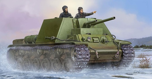 [TRUMPETER 9503  ] TRUMPETER 9503  1/35 KV-7 modèle 1941 