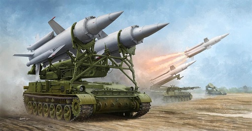[TRUMPETER 9523  ] TRUMPETER 9523  1/35 2K11A TEL avec fusée 9M8MKRUG a, SA4 GANEF 