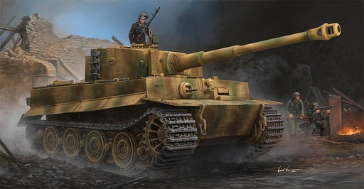[TRUMPETER 9540  ] TRUMPETER 9540  1/35 Véhicule de combat Sd. Pz.Kpfw. VI, Auf.E, Tiger 1 avec Zimmerit 