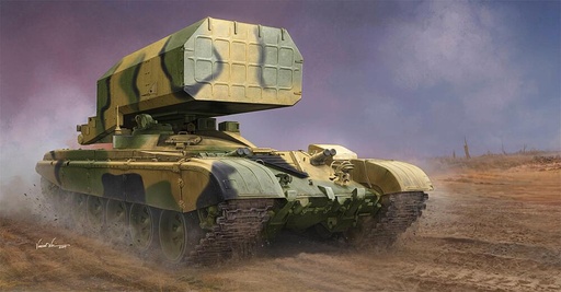 [TRUMPETER 9560  ] TRUMPETER 9560  1/35 Lance-roquettes TOS-1, modèle 1989 