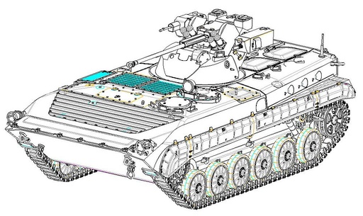 [TRUMPETER 9572  ] TRUMPETER 9572  1/35 BMP-1 Basurmanin IFV 