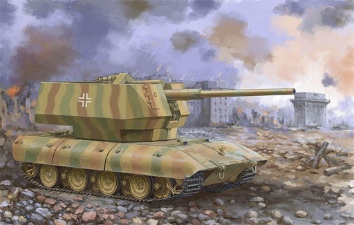 [TRUMPETER 9585  ] TRUMPETER 9585  1/35 E-100 Flakpanzer avec 12,8 cm Flak 40 