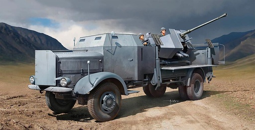 [TRUMPETER 9593  ] TRUMPETER 9593  1/35 L4500A avec 3,7 cm Flak 37 