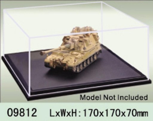 [TRUMPETER 9812  ] TRUMPETER 9812  Vitrine, 170 x 170 x 70 mm 