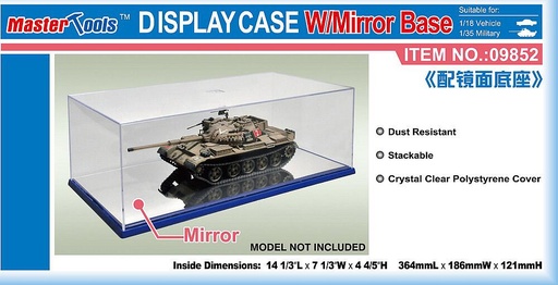 [TRUMPETER 9852  ] TRUMPETER 9852  Vitrine, 364 x 186 x 121 mm 