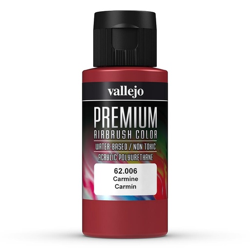 [VALLEJO 62006  ] VALLEJO 62006  Rouge carmin, mat, 60 ml 