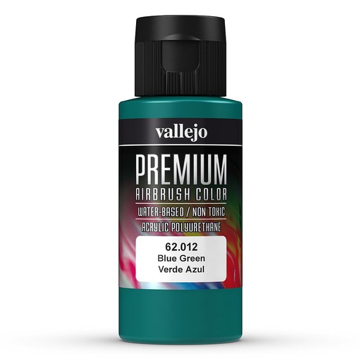 [VALLEJO 62012  ] VALLEJO 62012  Vert bleu, mat, 60 ml 