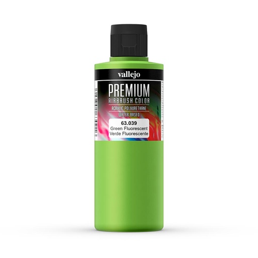 [VALLEJO 63039  ] VALLEJO 63039  Vert fluorescent, 200 ml 