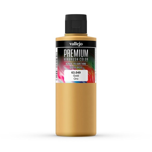 [VALLEJO 63049  ] VALLEJO 63049  Or, métallique, 200 ml 