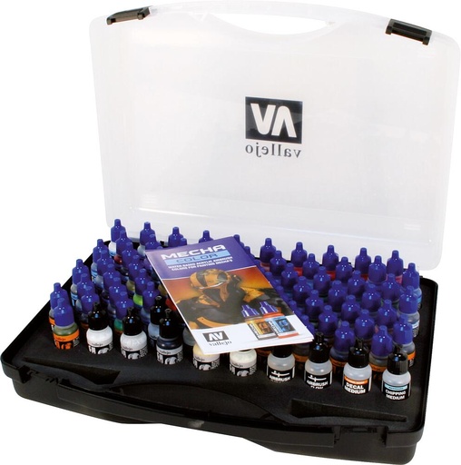 [VALLEJO 69990  ] VALLEJO 69990  Coffret de couleurs, Mecha Color  