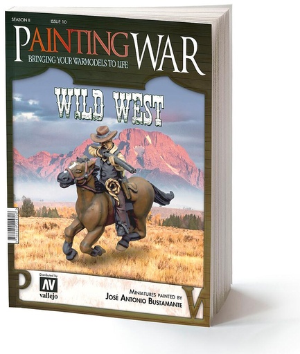[VALLEJO PAWA-010EN  ] VALLEJO PAWA-010EN  Livre : PaintingWar Wild West, uniquement en anglais 