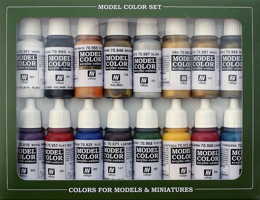 [VALLEJO 70143  ] VALLEJO 70143  Set de peinture, Rome impériale, 16 x 17 ml 