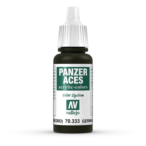 [VALLEJO 70333  ] VALLEJO 70333  Équipage de chars allemands, noir, 17 ml 