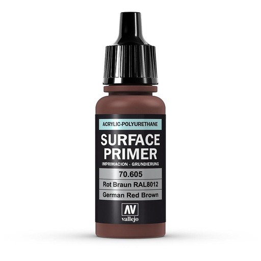 [VALLEJO 70605  ] VALLEJO 70605  Allemand, rouge-brun, 17 ml 