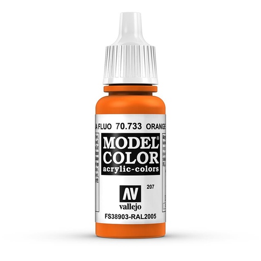 [VALLEJO 70733  ] VALLEJO 70733  Orange fluorescent, 17 ml 