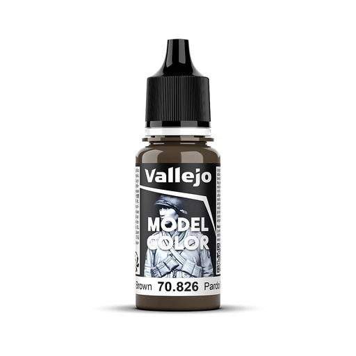 [VALLEJO 70826  ] VALLEJO 70826  Camouflage allemand, brun moyen, mat, 17 ml 