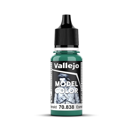 [VALLEJO 70838  ] VALLEJO 70838  Vert émeraude, mat, 17 ml 