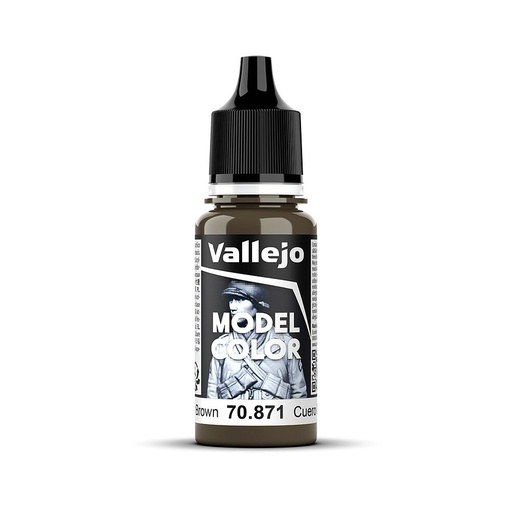 [VALLEJO 70871  ] VALLEJO 70871  Marron cuir, mat, 17 ml 