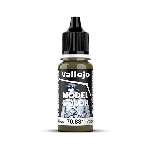 [VALLEJO 70881  ] VALLEJO 70881  Vert jaune, mat, 17 ml 
