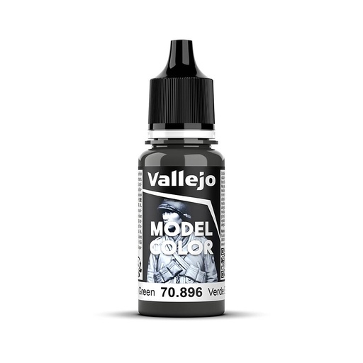 [VALLEJO 70896  ] VALLEJO 70896  Camouflage allemand, vert noir, mat, 17 ml 