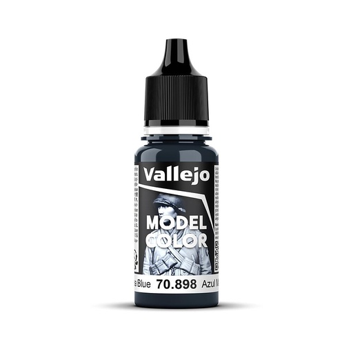 [VALLEJO 70898  ] VALLEJO 70898  Bleu noir, mat, 17 ml 