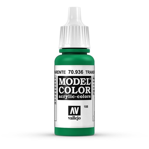 [VALLEJO 70936  ] VALLEJO 70936  Vert, transparent, 17 ml 