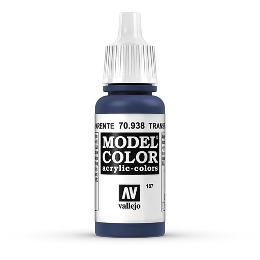 [VALLEJO 70938  ] VALLEJO 70938  Bleu, transparent, 17 ml 