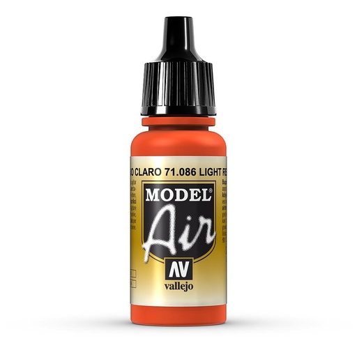 [VALLEJO 71086  ] VALLEJO 71086  Rouge lumière, 17 ml 