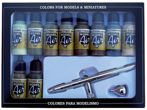 [VALLEJO 71168  ] VALLEJO 71168  Kit de couleurs Tarn I 