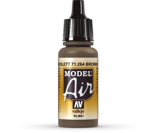 [VALLEJO 71264  ] VALLEJO 71264  Brun-violet, RLM 81, 17 ml 