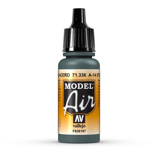 [VALLEJO 71336  ] VALLEJO 71336  A-14, Gris acier, 17 ml 