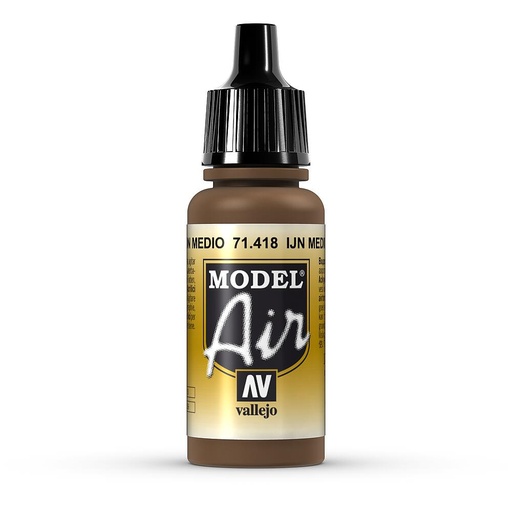 [VALLEJO 71418  ] VALLEJO 71418  Brun moyen, IJN, 17 ml 