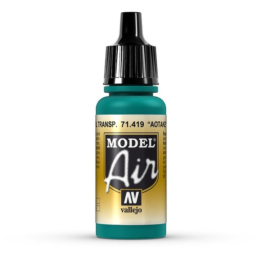 [VALLEJO 71419  ] VALLEJO 71419  Bleu transparent, Aotake, 17 ml 