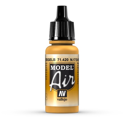 [VALLEJO 71420  ] VALLEJO 71420  Jaune terre, no. 17, 17 ml 