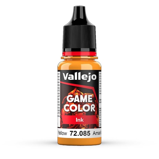 [VALLEJO 72085  ] VALLEJO 72085  Encre jaune, 17 ml 