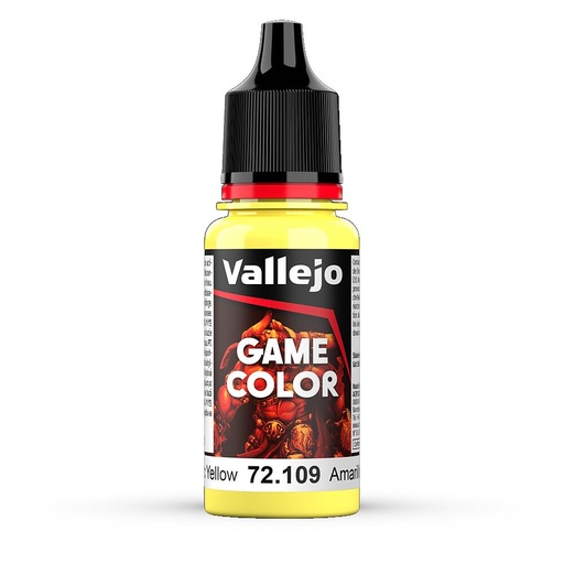 [VALLEJO 72109  ] VALLEJO 72109  Jaune toxique, 18 ml 