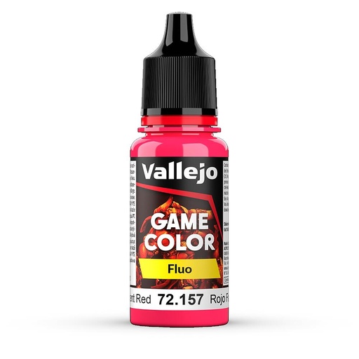 [VALLEJO 72157  ] VALLEJO 72157  Rouge fluorescent, 18 ml 