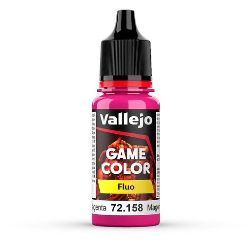 [VALLEJO 72158  ] VALLEJO 72158  Magenta fluorescent, 18 ml 