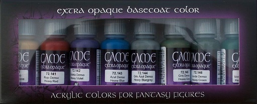 [VALLEJO 72294  ] VALLEJO 72294  Set de couleurs, couleurs extra denses, 8 x 17 ml 