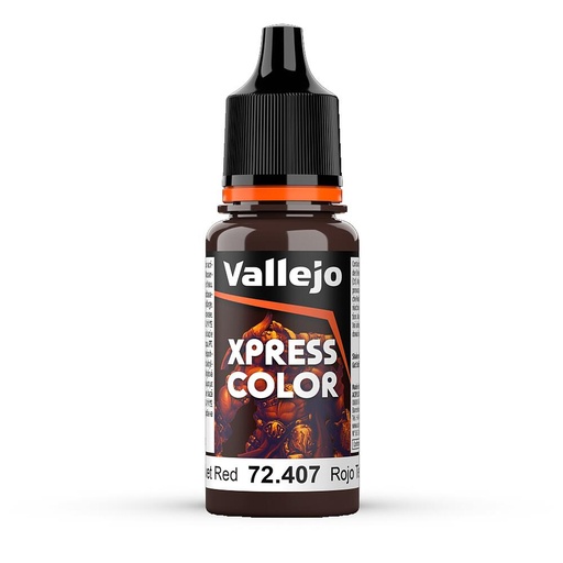 [VALLEJO 72407  ] VALLEJO 72407  Rouge velours, 18 ml 