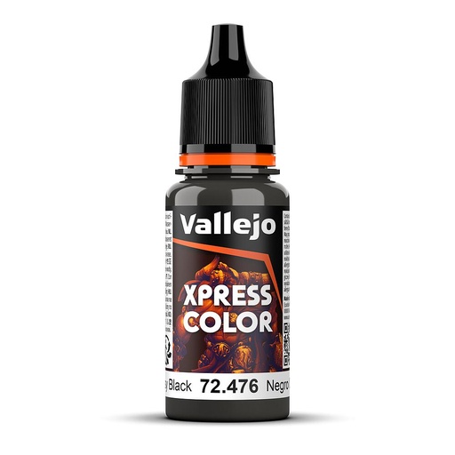 [VALLEJO 72476  ] VALLEJO 72476  Noir gras, 18 ml 