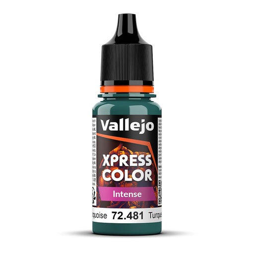 [VALLEJO 72481  ] VALLEJO 72481  Turquoise hérétique intense, 18 ml 